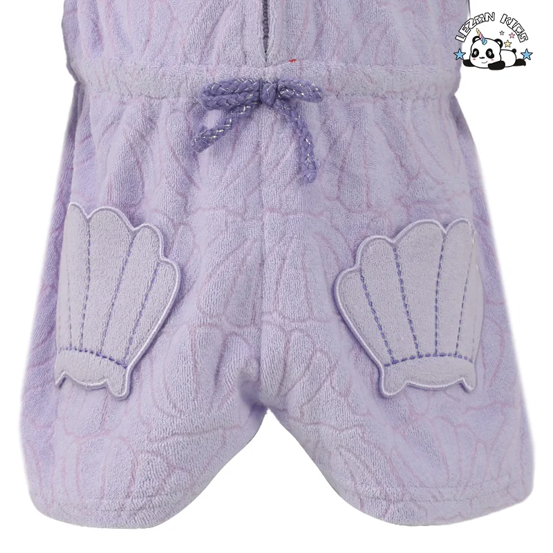 LEZONKIDS - OEM Customizable Summer Sleeveless Breathable Quick-drying Girls Jumpsuit Girls Clothing Suit
